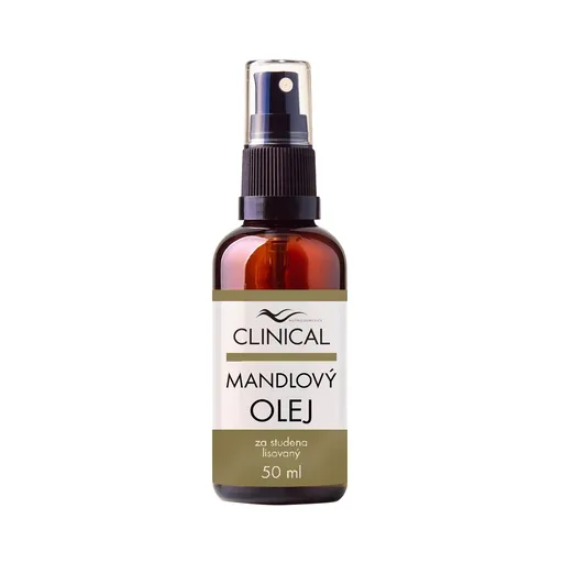Clinical Mandlový olej za studena lisovaný 50 ml