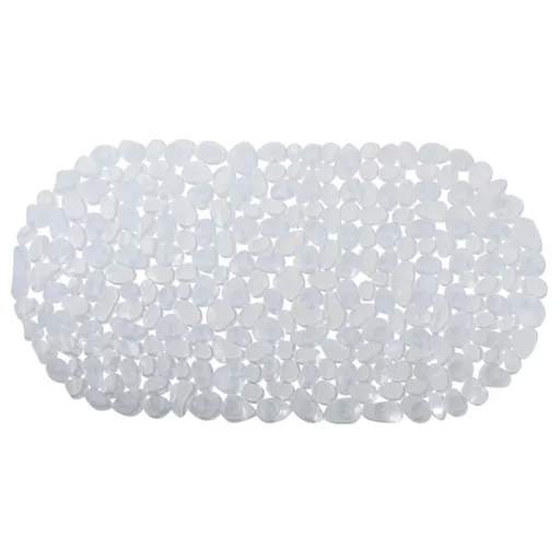 Spirella Protiskluzová podložka do vany GALETS, čirá, 99 x 39 cm