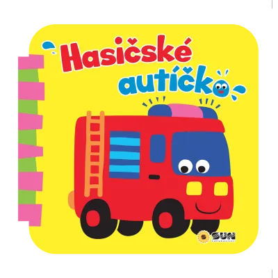 Hasičské autíčko - Hurá do vody - Knížka do vany