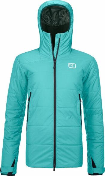 Ortovox Swisswool Zinal Jacket W Ice Waterfall XS Lyžařská bunda