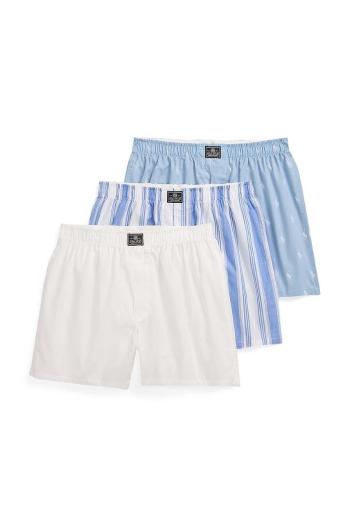 Bavlněné boxerky Polo Ralph Lauren 3-pack tmavomodrá barva, 714830273