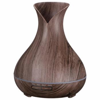 Sixtol Vulcan aromadiffúzor, szürke fa, 350 ml, sötétbarna