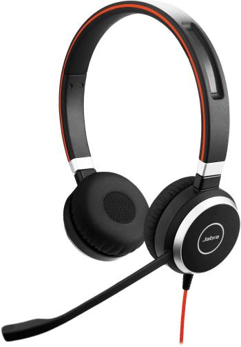 Fej-/fülhallgató Jabra Evolve 40 MS Stereo USB-A