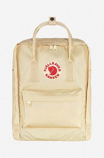 Batoh Fjallraven Kanken béžová barva, velký, s aplikací, F23510.115-115