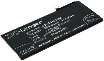 Helyettesítő okostelefon akku Apple iPhone XR 2900mAh Li-Polymer