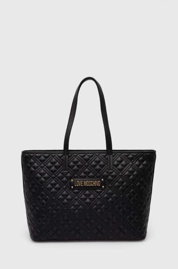 Kabelka Love Moschino černá barva, JC4166PP1LLA0000