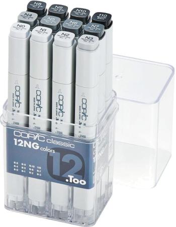 Copic Classic Fixy Neutral Gray 12 ks