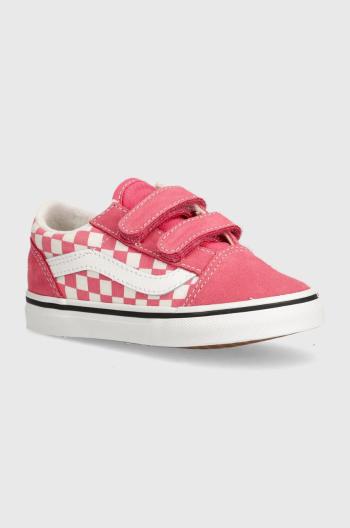 Dětské tenisky Vans Old Skool růžová barva, VN0009RCCHL1