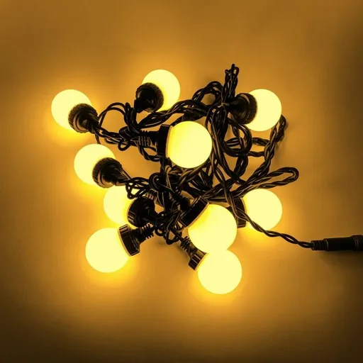 DecoLED Party osvětlení 5 m, 10 teple bílých LED, IP67