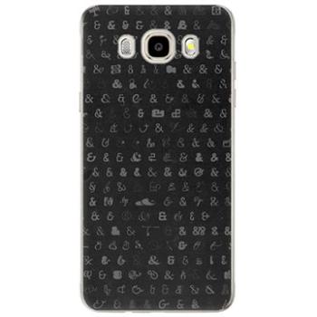 iSaprio Ampersand 01 pro Samsung Galaxy J5 (2016) (amp01-TPU2_J5-2016)