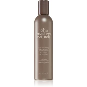 John Masters Organics Citrus & Geranium Daily Nourishing Shampoo vyživující šampon pro každodenní použití 236 ml