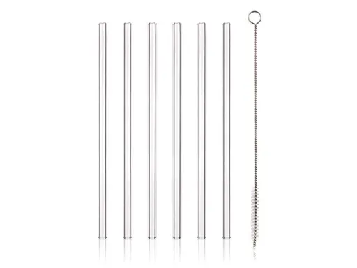 Brčka skleněná BANQUET My Party 6ks