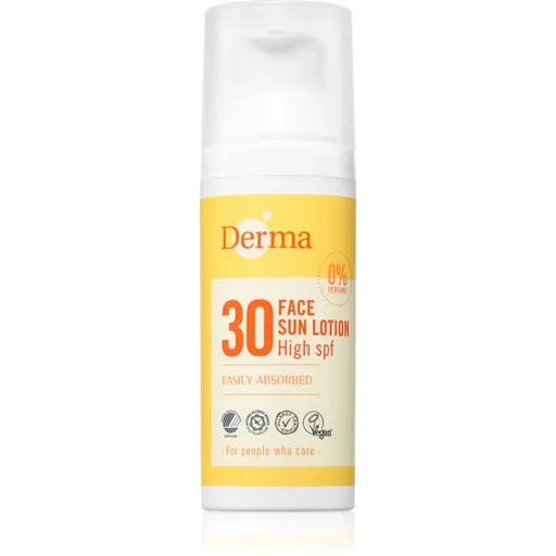Derma Sun Lotion opalovací mléko na obličej SPF 30 50 ml