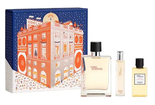 Hermes Terre D´ Hermes - EDT 100 ml + sprchový gel 40 ml + EDT 15 ml
