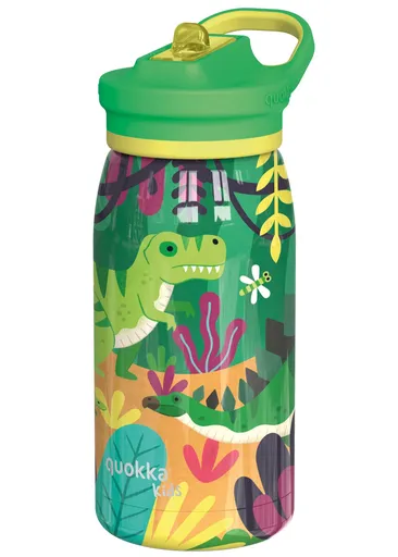 Dětská nerezová láhev Pop, 445ml, Quokka, dinosaurus