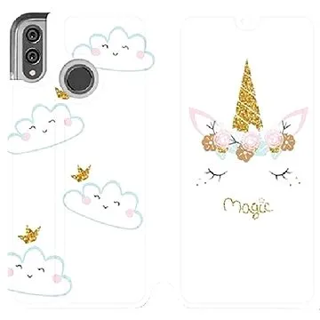 Flipové pouzdro na mobil Honor 8X - MH01P Jednorožec magic (5903226725953)
