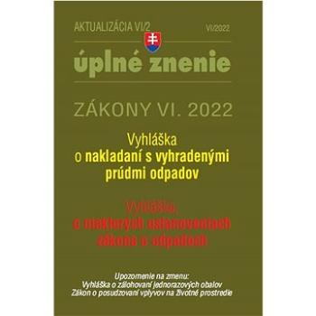 Aktualizácia VI/2 2022 – životné prostredie, odpadové a vodné hospodárstvo (9771335612930)