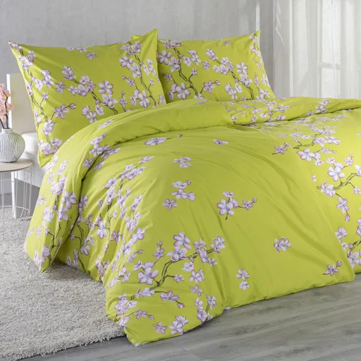 Bavlněné ložní povlečení SAKURA 2x jednolůžko