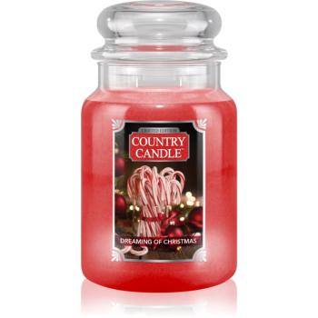 Country Candle Dreaming of Christmas vonná svíčka 737 g