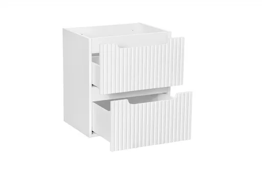 Comad Závěsná umyvadlová skříňka Nova White 82-50-2S bílá