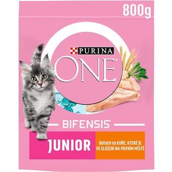 Purina ONE Bifensis Junior s kuřecím a celozrnnými obilovinami 800 g (8445290248039)