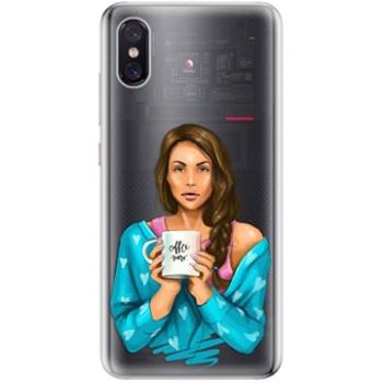 iSaprio Coffe Now - Brunette pro Xiaomi Mi 8 Pro (cofnobru-TPU-Mi8pro)