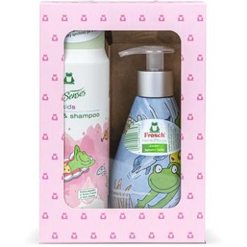 FROSCH EKO dárková sada pro děti Růžová 600 ml (8594059391940)