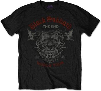 Black Sabbath Ing The End Reading Skull Unisex Black XL