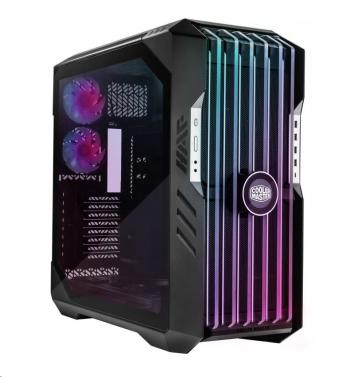 Cooler Master case HAF 700 EVO, ARGB, průhledná bočnice, šedá