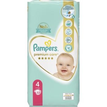 Pampers Premium Care Size 4 jednorázové pleny 9-14 kg 52 ks