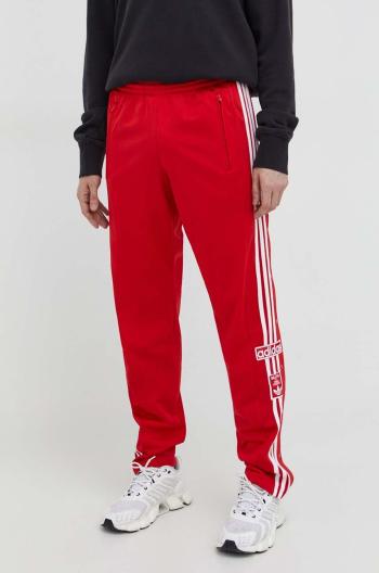 Tepláky adidas Originals červená barva, s aplikací, IM8221