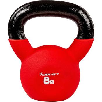 63642 MOVIT Kettlebell činka červená, 8 kg