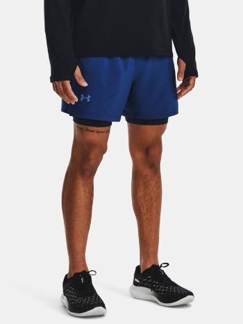 Under Armour LAUNCH ELITE 2in1 5'' SHORT Kraťasy Modrá