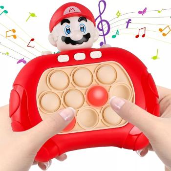 Elektronická hra POP IT Super Mario - červená