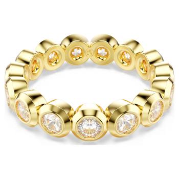 Swarovski Krásný pozlacený prsten se zirkony Imber 5714311 55 mm