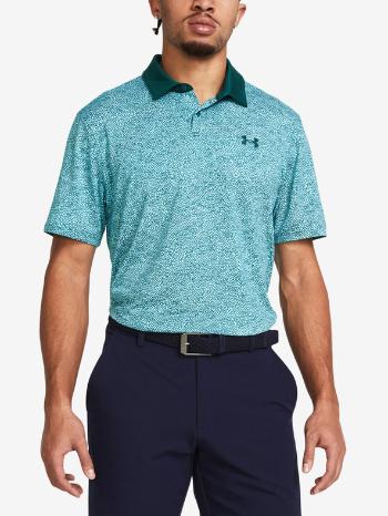 Under Armour UA T2G Printed Polo triko Modrá