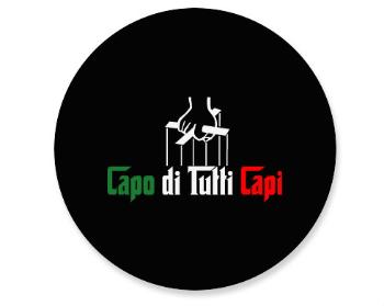 Placka magnet Capo di tutti Capi