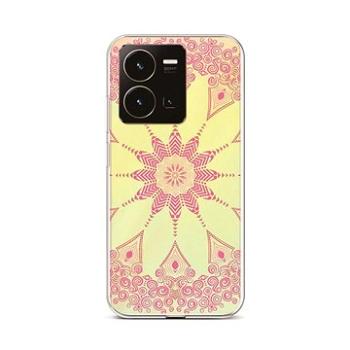 TopQ Kryt Vivo Y35 Pink Mandala 86025 (86025)