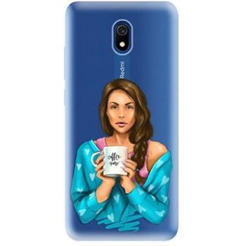 iSaprio Coffe Now - Brunette pro Xiaomi Redmi 8A (cofnobru-TPU3_Rmi8A)