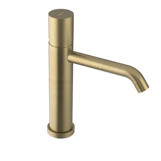 SAPHO ULTRATAP stojánková umyvadlová baterie střední, zlato mat UT004TG