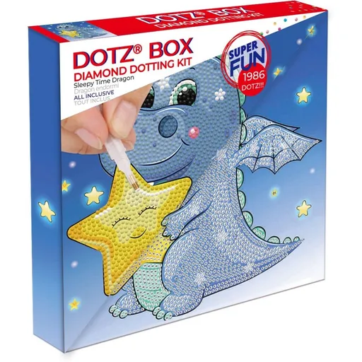 Dotzies Diamantové malování - Dráčkův čas spát