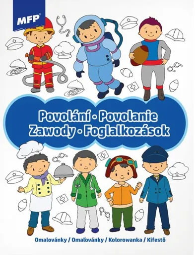 Omalovánky MFP A4 Povolání 210x276mm/32