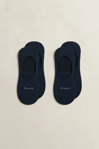 PONOŽKY GANT INVISIBLE SOCKS 2-PACK EVENING BLUE