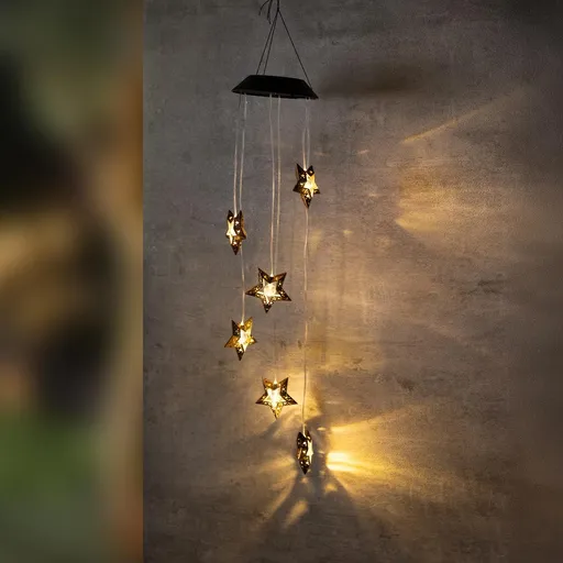 Haushalt international LED Solární závěsná dekorace Hvězdný tanec