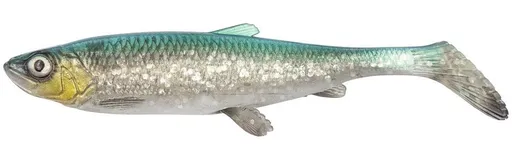 Savage gear gumová nástraha 3d herring shad v2 green silver -  28 cm 150 g
