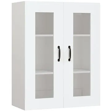 Shumee Závěsná nástěnná skříňka - bílá, 69,5 × 34 × 90 cm (812285)