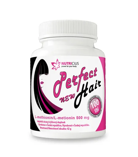 Nutricius Perfect HAIR new - methionin 500 mg 100 tablet
