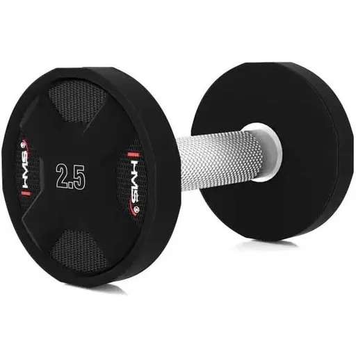 HMS HPC 2,5 KG Jednoruční činka, černá, velikost 2,5 KG