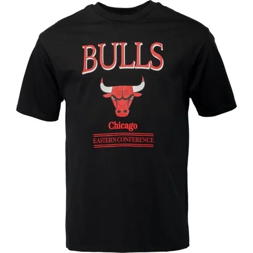 New Era CHICAGO BULLS NBA Pánské triko, černá, velikost