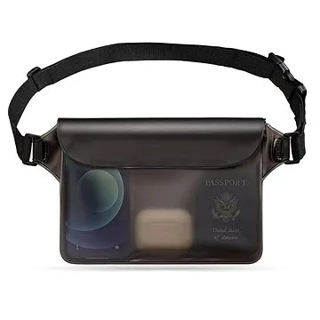 Tech-Protect Waterproof Pouch vodotesná taška na mobil, šedá/průsvitná (TEC924545)